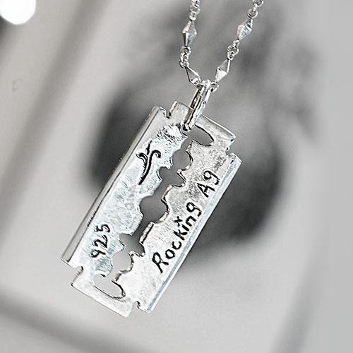 [P2034]  빅사이즈 면도칼 팬던트