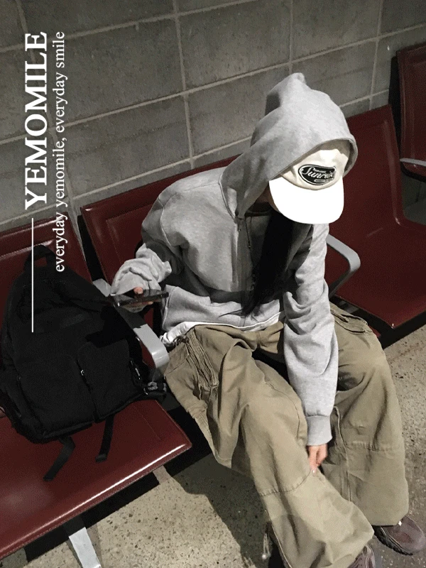 [unisex] 데드 포켓 스트링 팬츠 (밴딩)