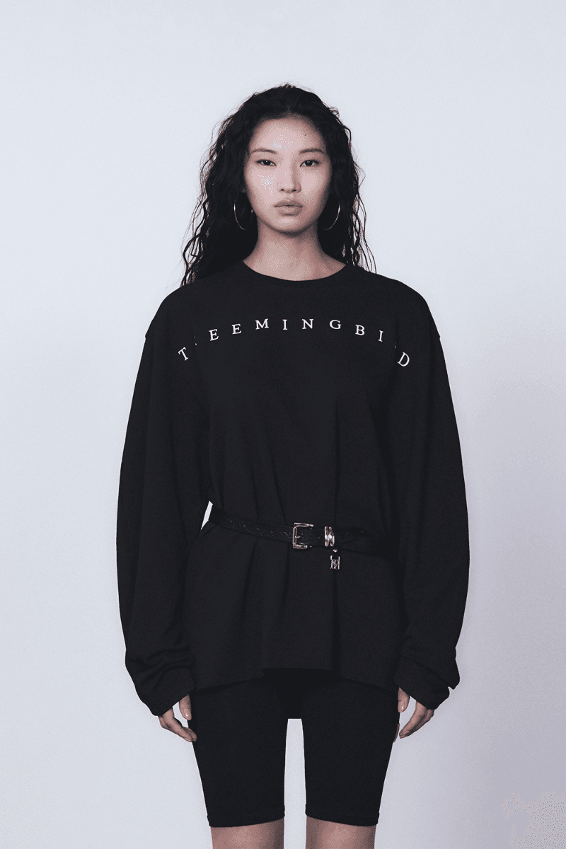Horizon Logo Long Sleeves [ Black ]