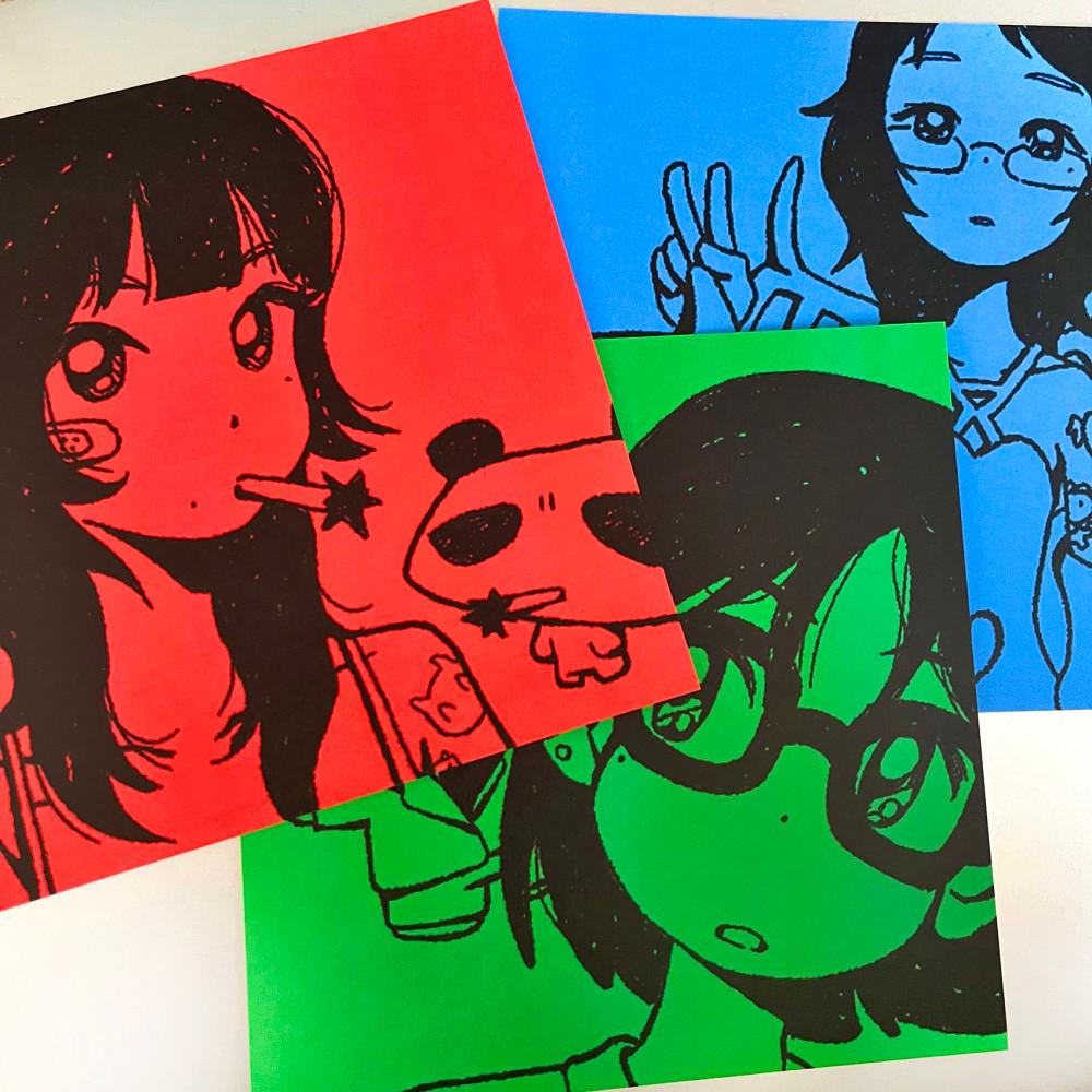 [JUBA⋆주바] RGB square postcard (3types)