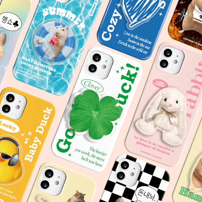 [투명톡+유광하드 SET모음A01] 폰케이스 갤럭시s23/22/21 아이폰15/14/13/12