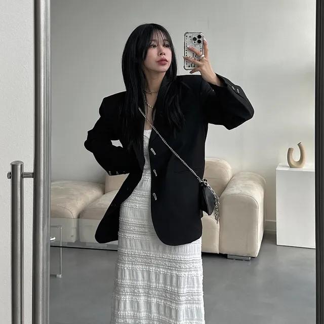 [MOTD]스티치 자켓 (BK)(퀄리티좋아요)