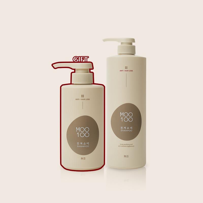 [탈모완화기능성]진저소이 샴푸 1000ml +  샴푸 500ml 무료증정