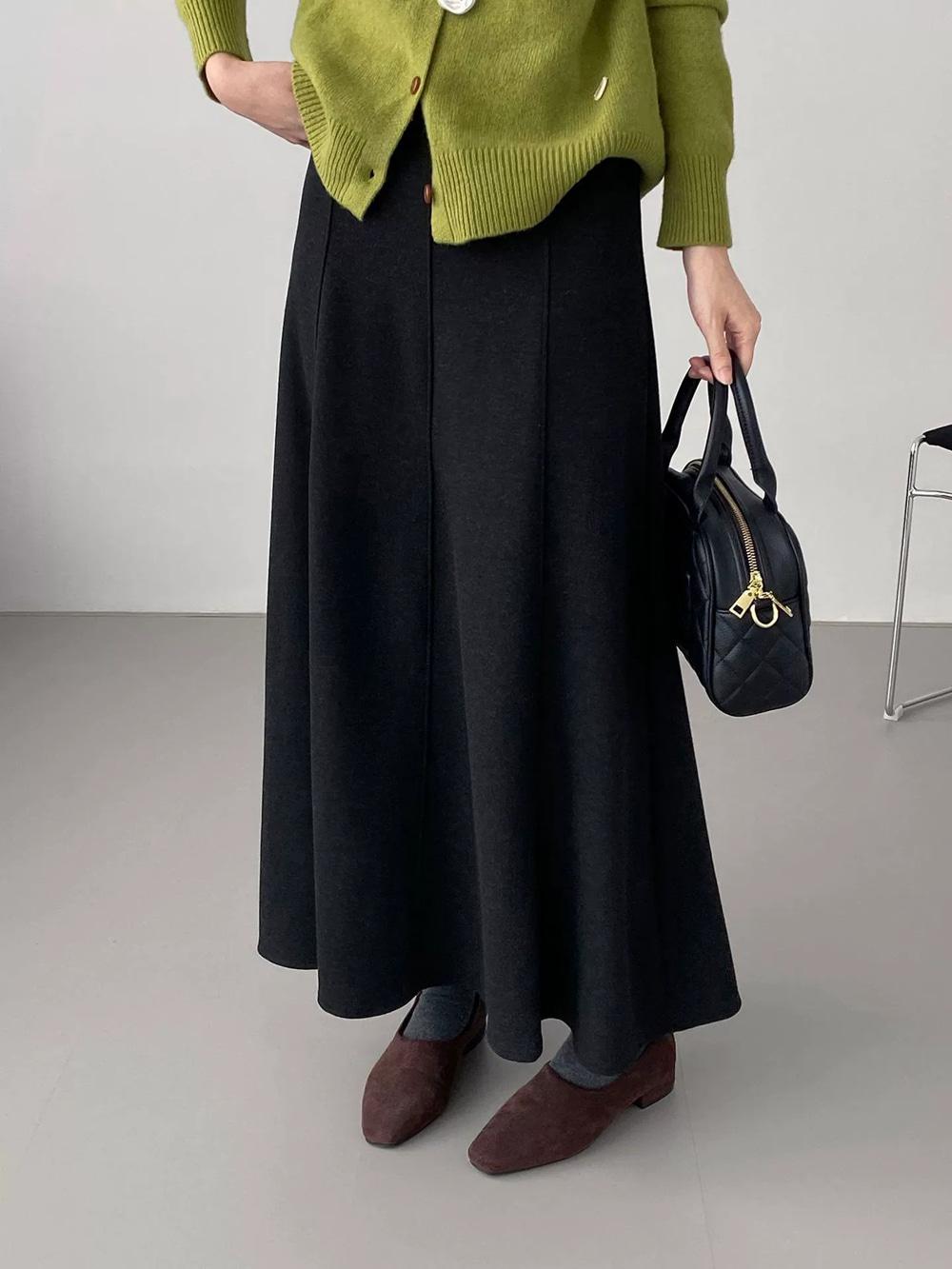 Susurro 플레어 롱 스커트