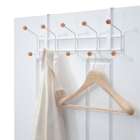 코멧 홈 우드볼 도어행거 - 옷걸이/도어훅 | 쿠팡