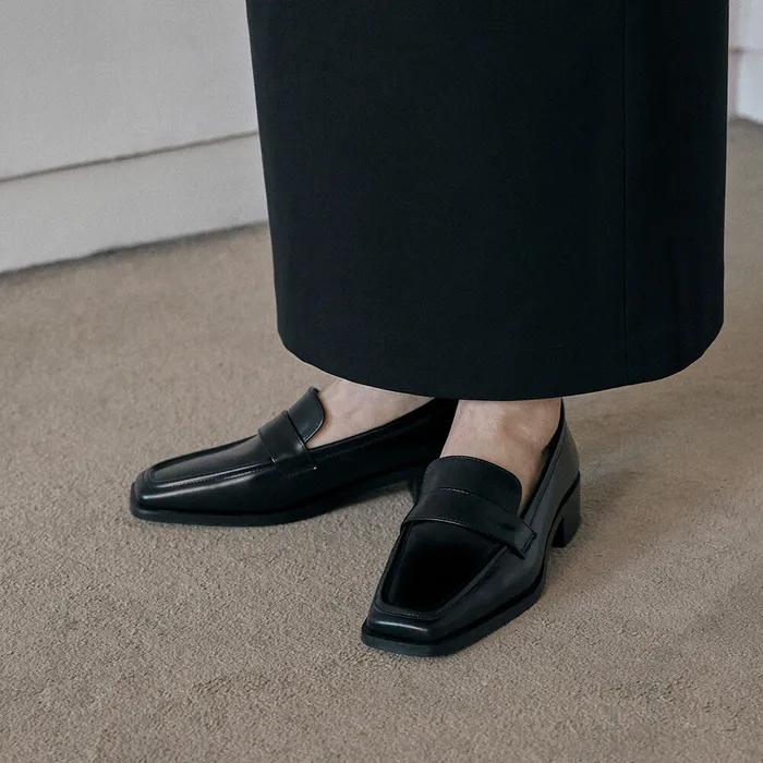 ANTO Square Loafers (2color)