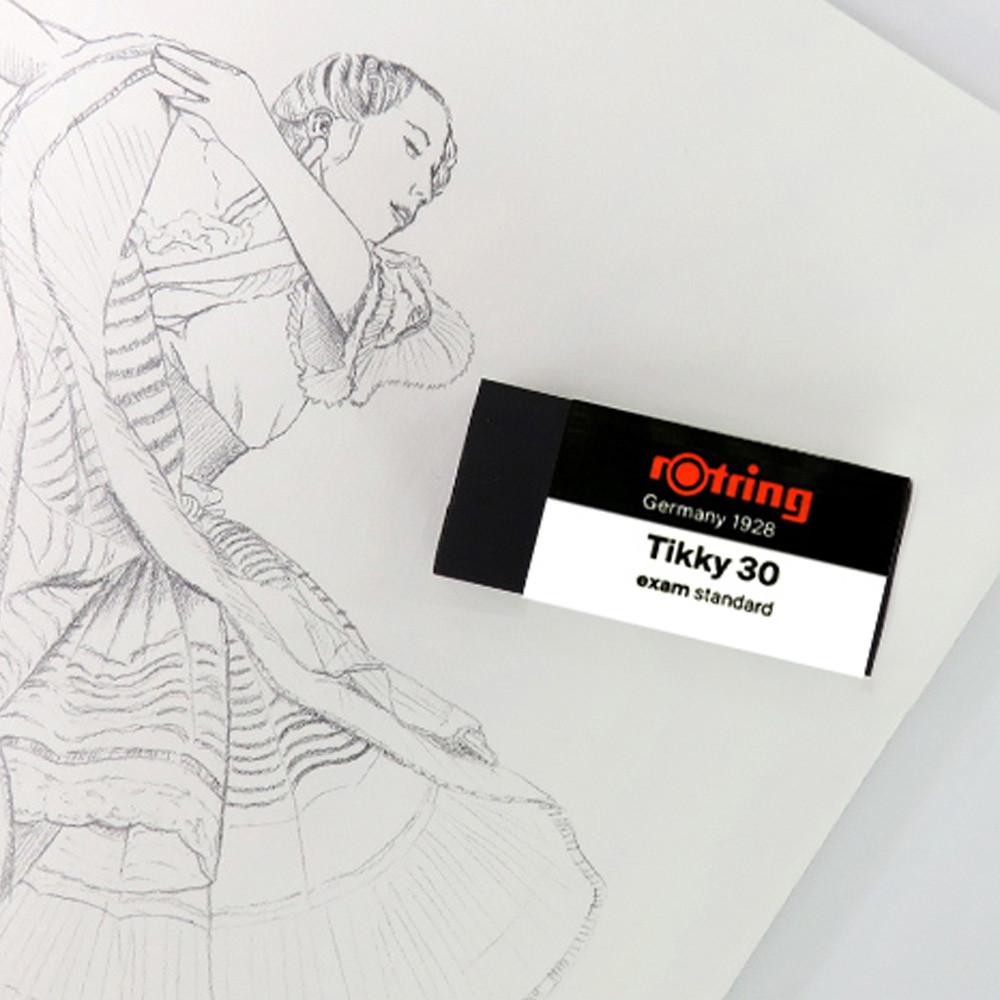 로트링 지우개 티키 블랙 S 잘 지워지는 독일 소묘 미술