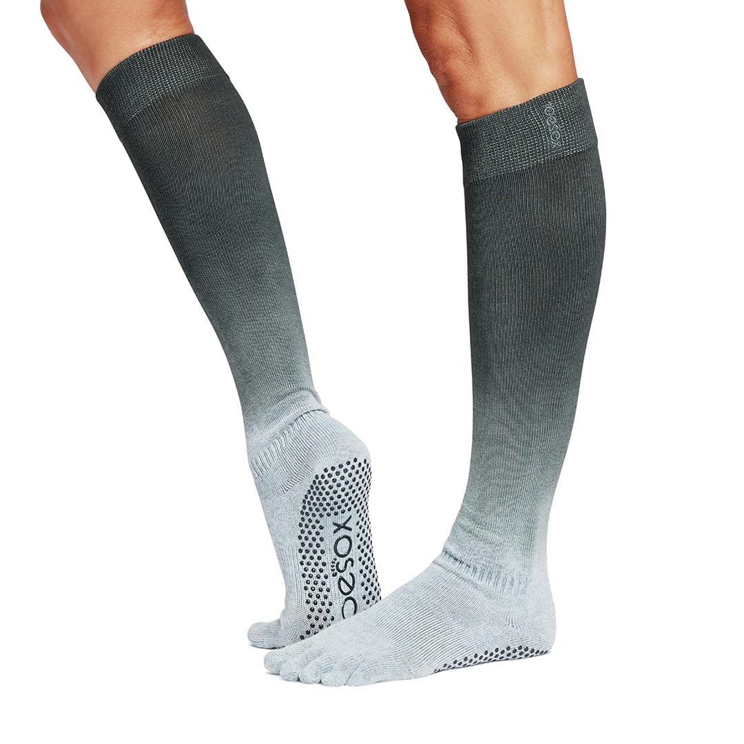 ToeSox Grip F/T  Scrunch Knee High Snowpack