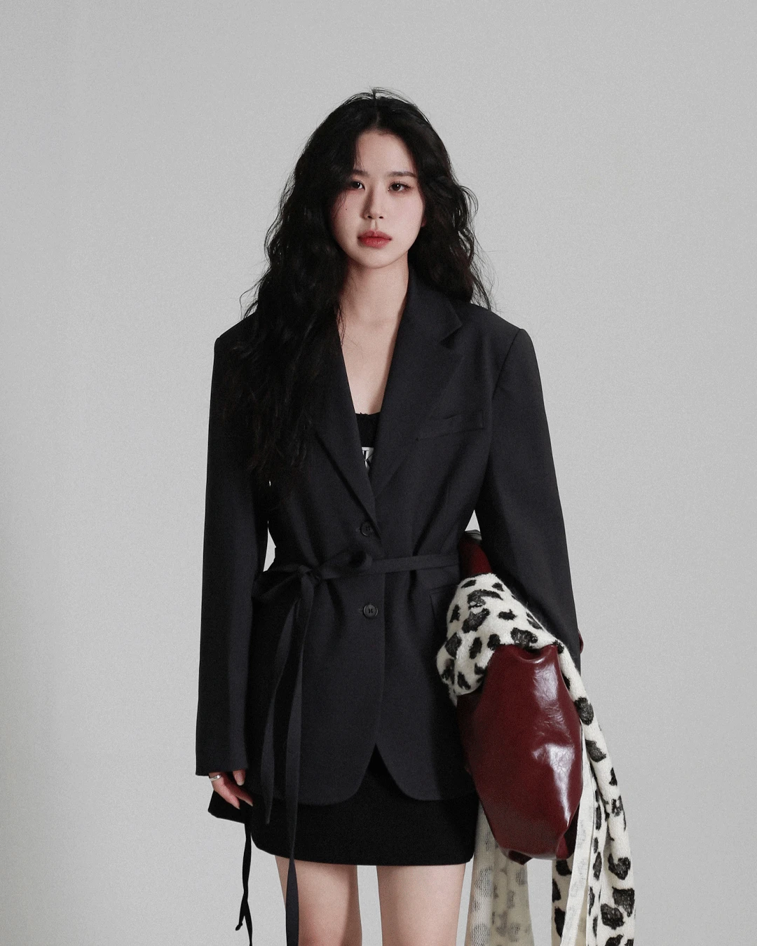 String formal blazer