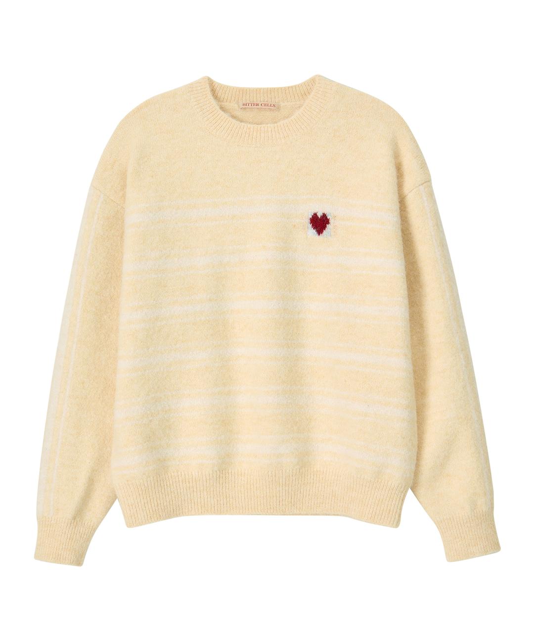 95 Vintage Stripe Knit-Butter