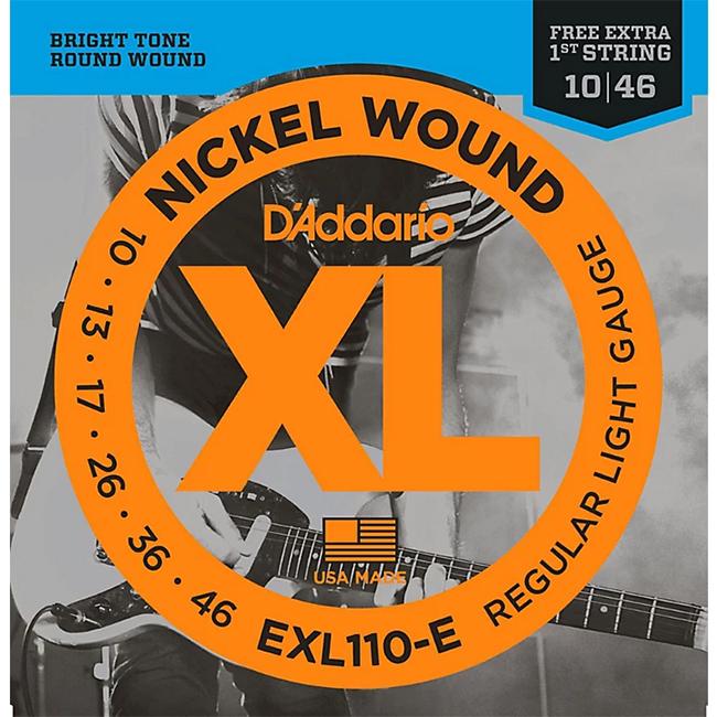 Daddario - XL Nickel Regular Light Bonus Pack / 일렉기타 스트링 010-046 (EXL110-E)