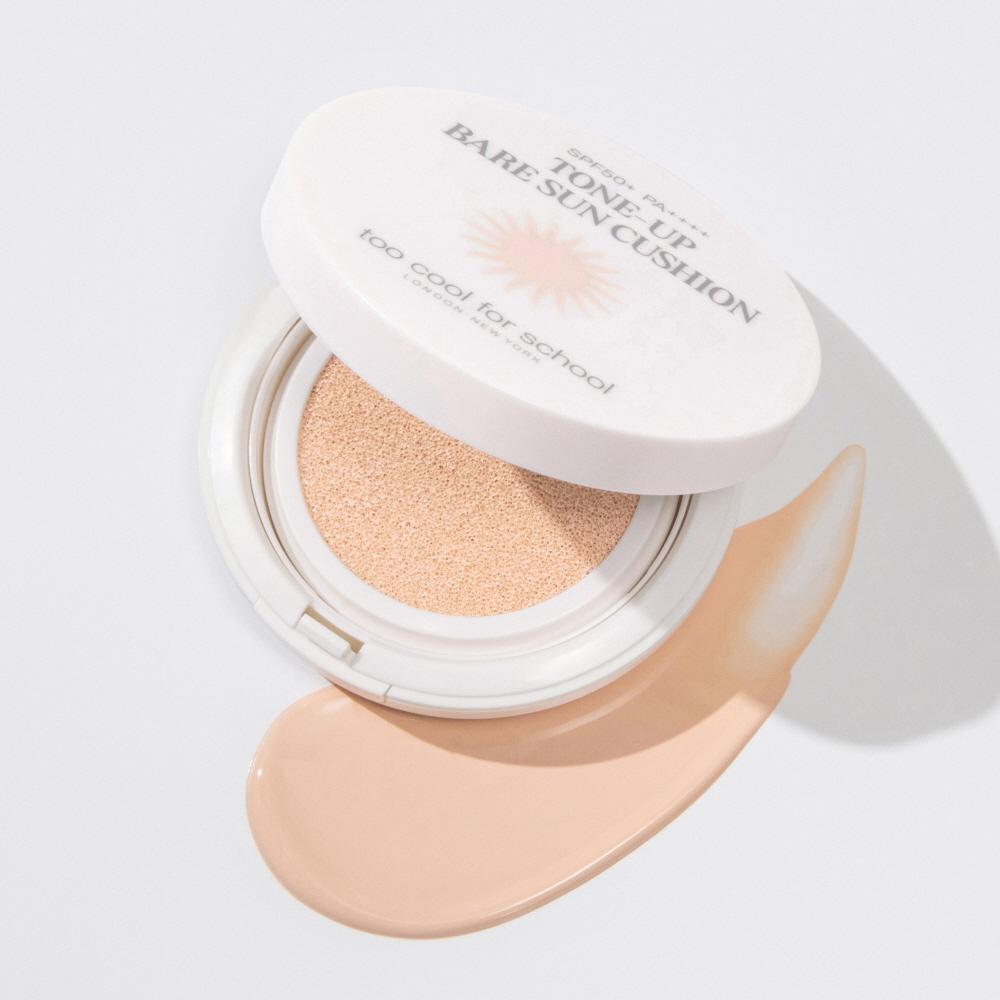 투쿨포스쿨 톤업 베어 선쿠션 15g SPF50+ PA++++
