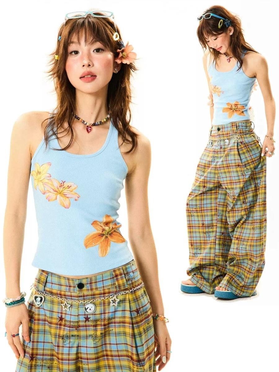 YOUNG STAGE Lily Slim Tank Top (2color)