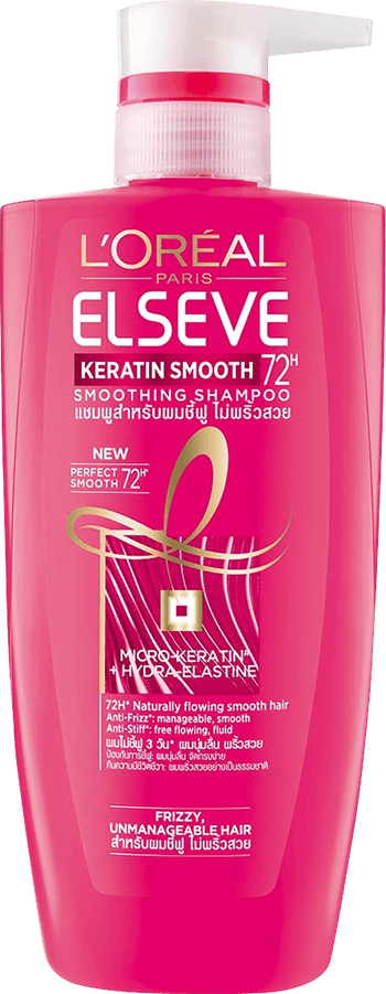 elseve keratin smooth shampoo