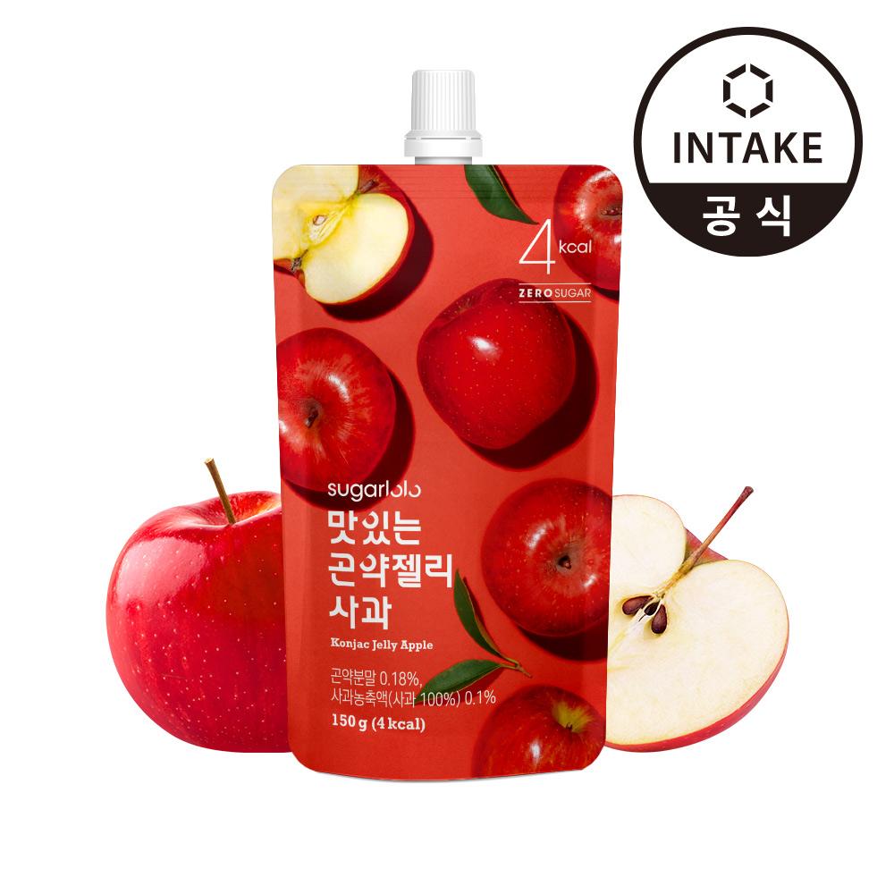 슈가로로 무설탕 곤약젤리 워터젤리 사과 10팩