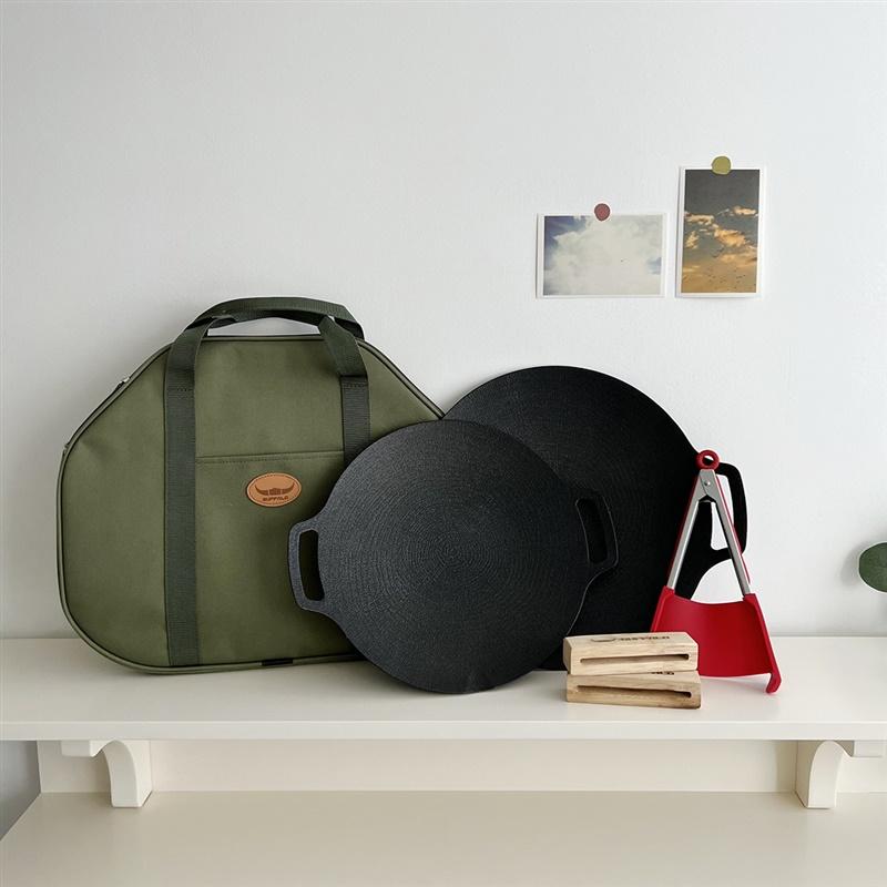 그리들33cm+그리들29cm+전용가방+손잡이+집게