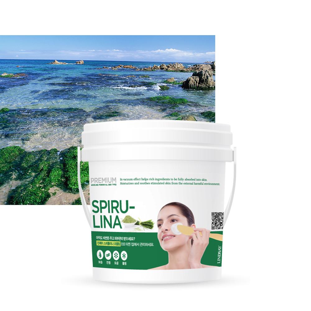 [린제이] 스피룰리나 모델링팩 (고무팩 33회분 820g) +팩도구세트