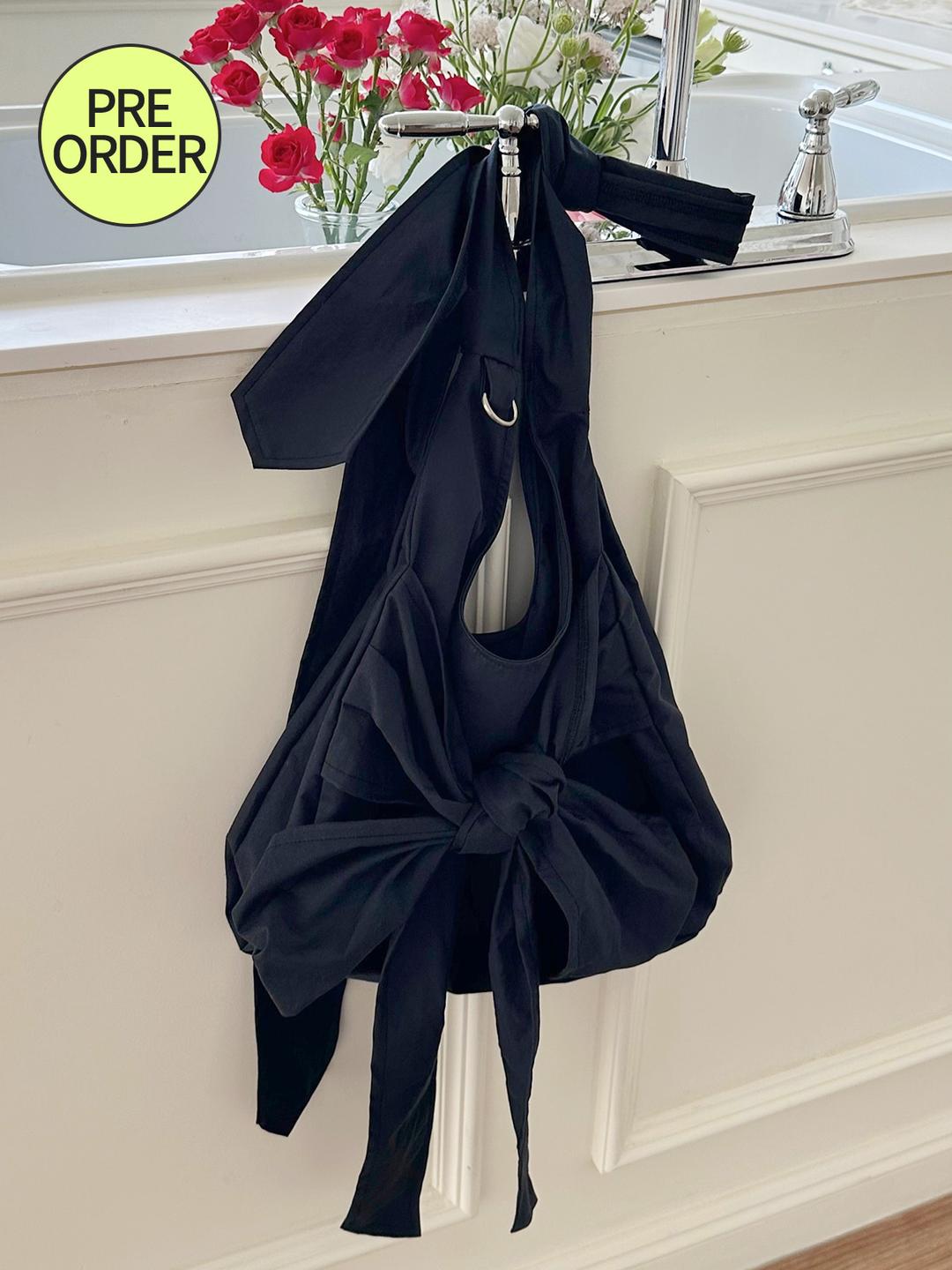 [프리오더 ~06.01] tie corss bag (DARK NAVY)