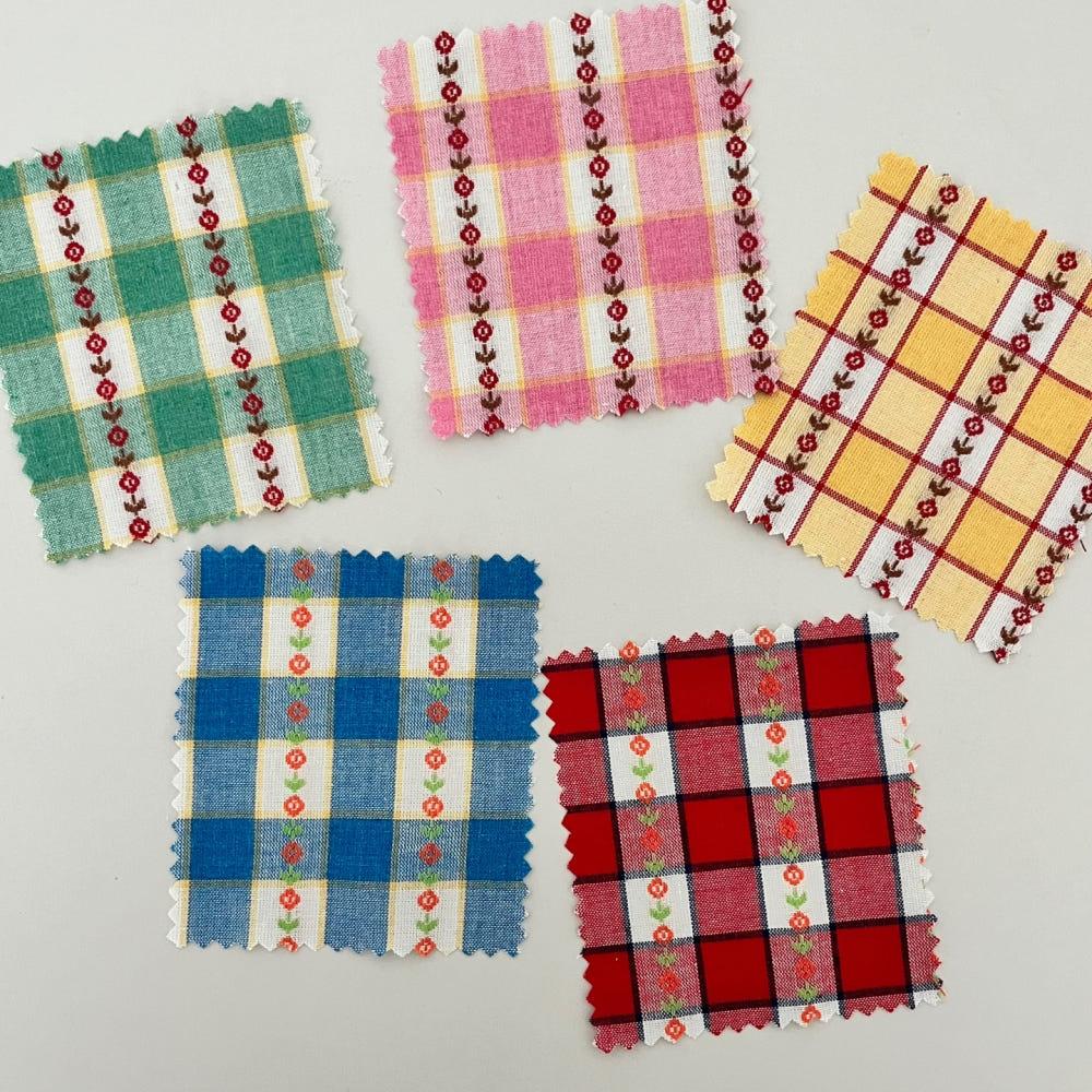 빈티지 꽃자수 자가드 원단