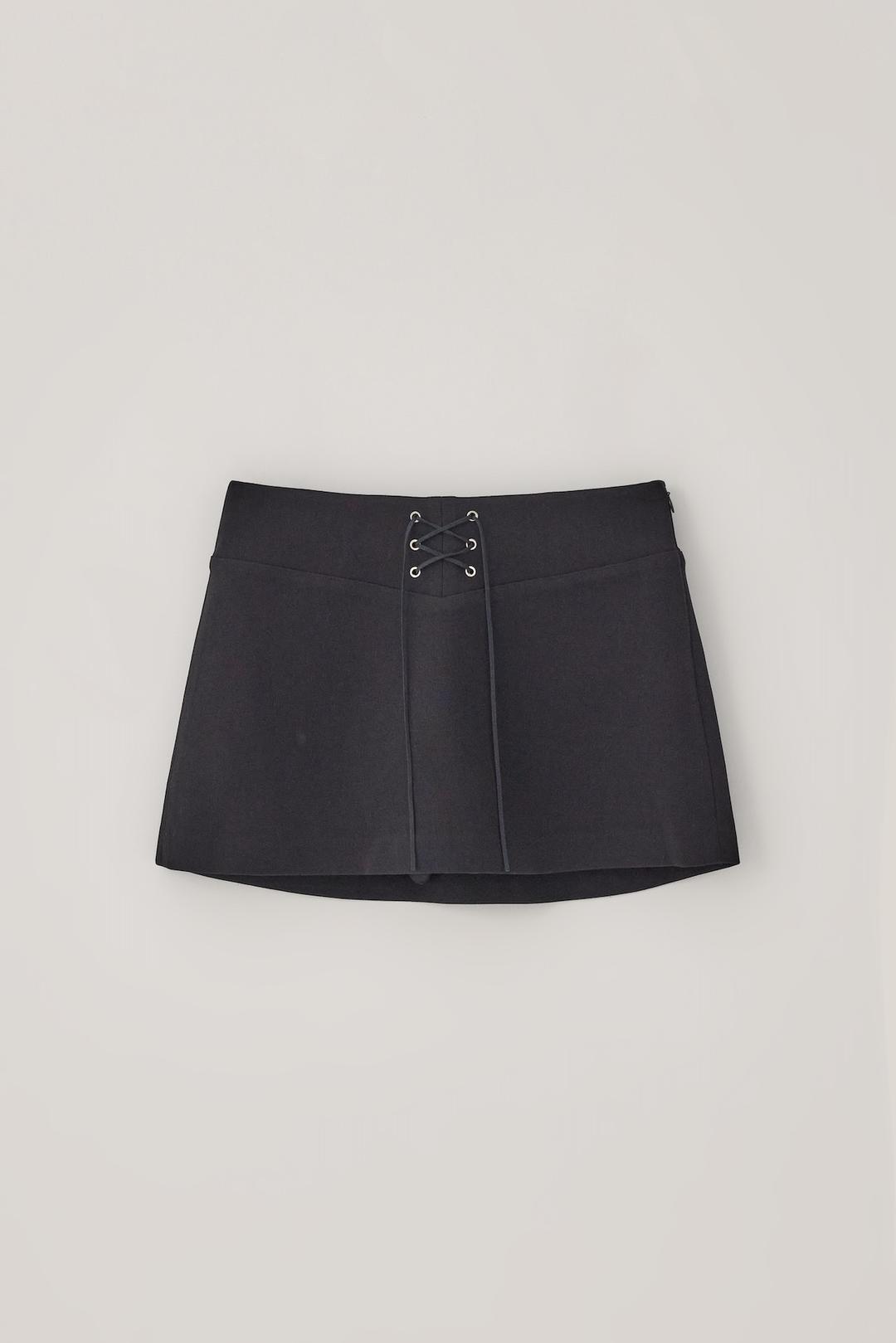 T/T Corset string skirt	 (black)