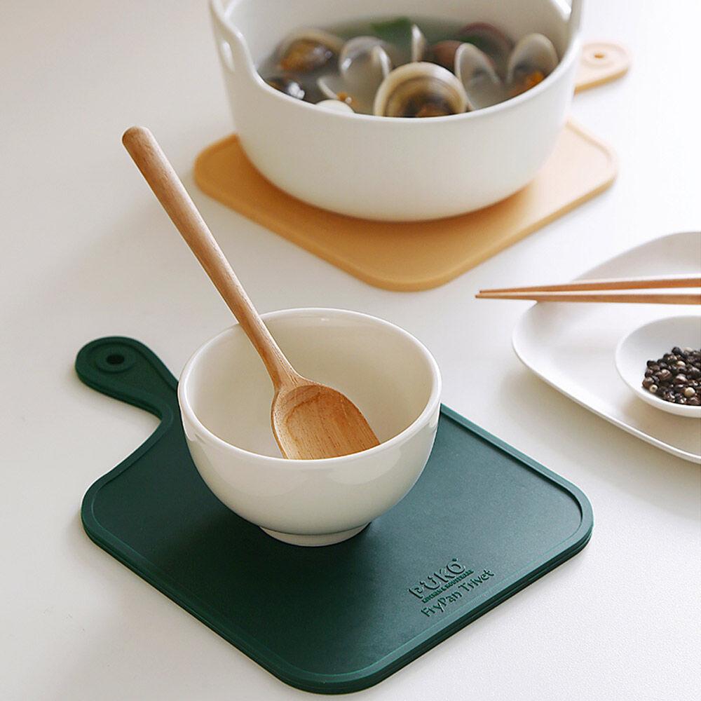 푸코 사각 프라이팬 실리콘 냄비받침 냄비받침대