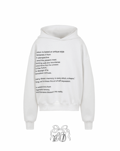 클라우드이모션 [♡MADE♡/오늘출발] earth letter heavy hoodie