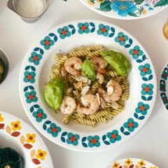 커먼키친 민트 플라워가든 파스타 플레이트