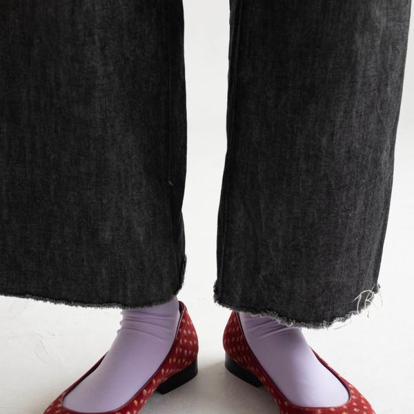 Marc Jacobs Brushed Velvet Flats