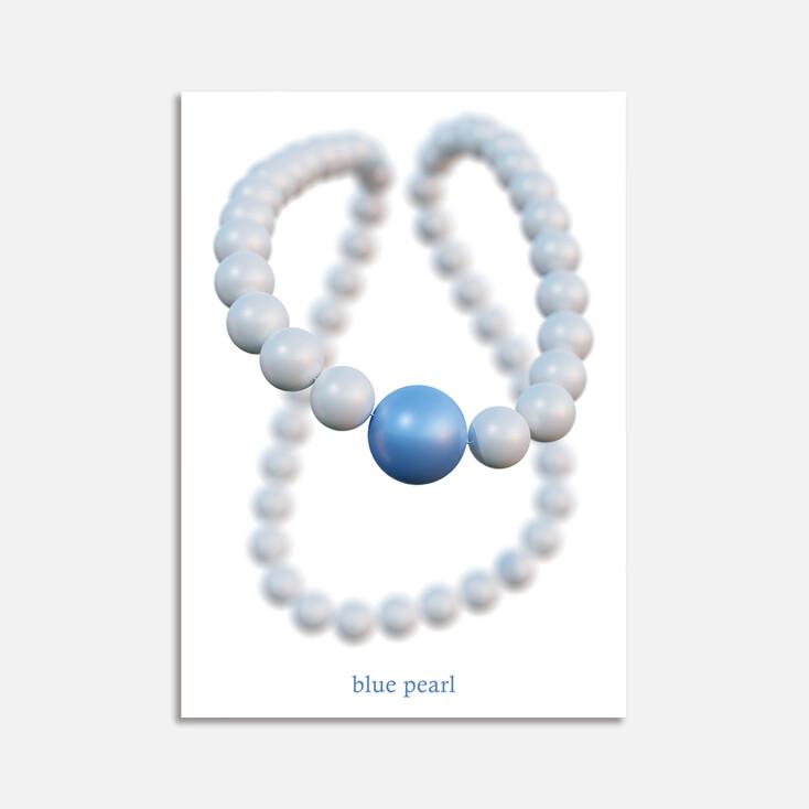 To. Selah Blue Pearl poster A2size