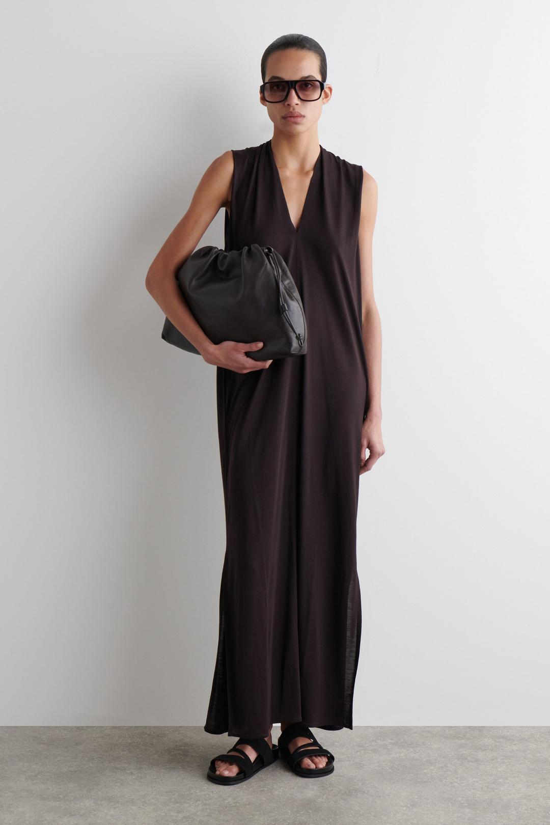 SANDALES MULTI-BRIDES EN DAIM - NOIR