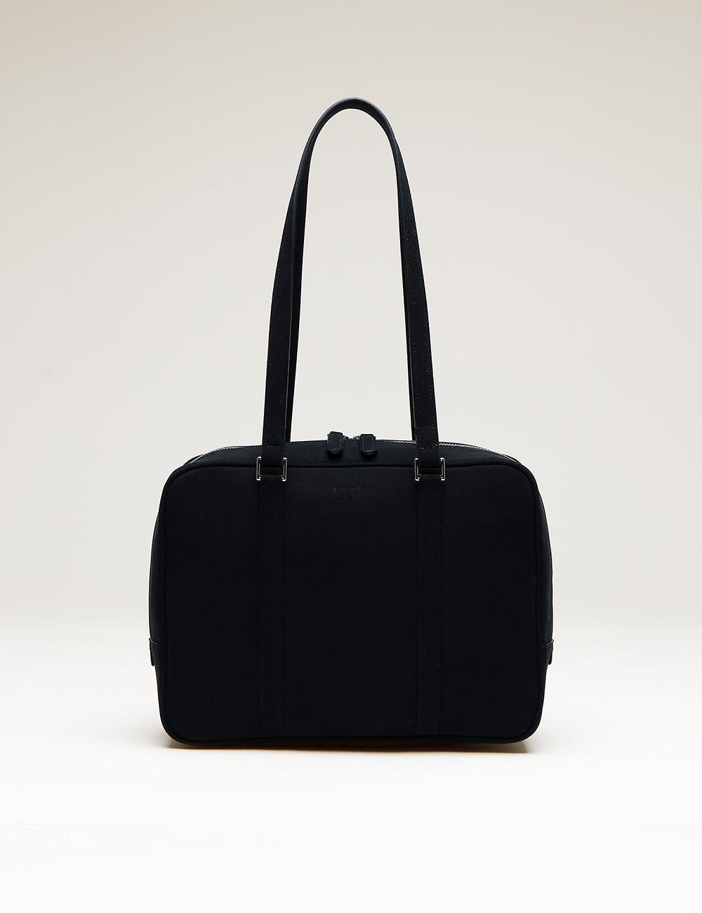Club Bag, Suede Black