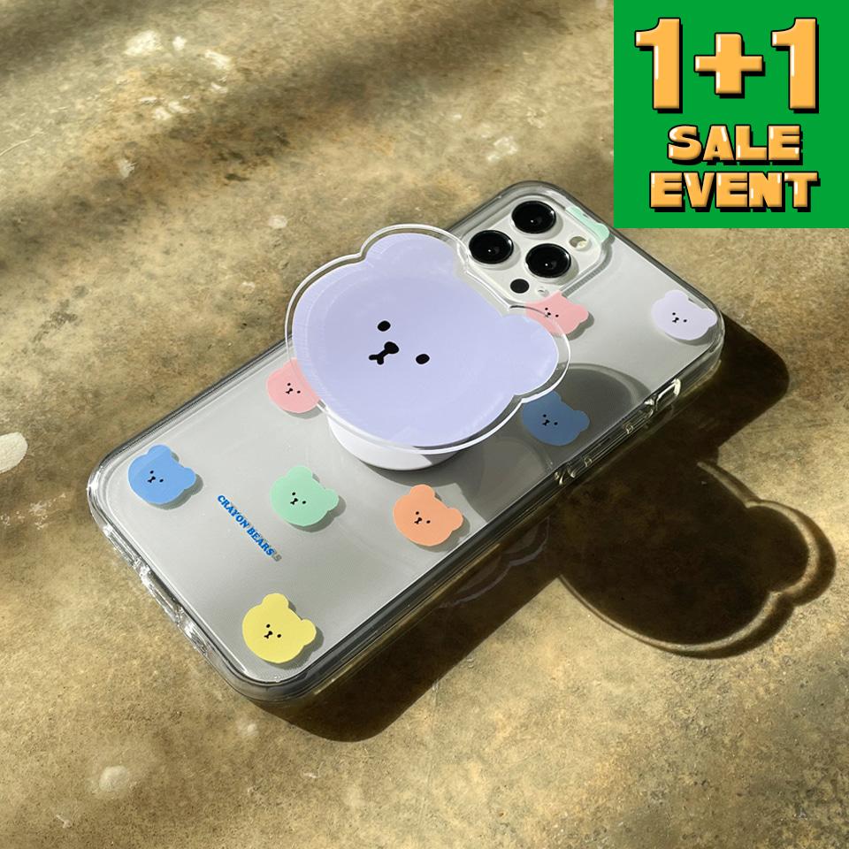 [투명]★★아크릴세트 619 크레용베어