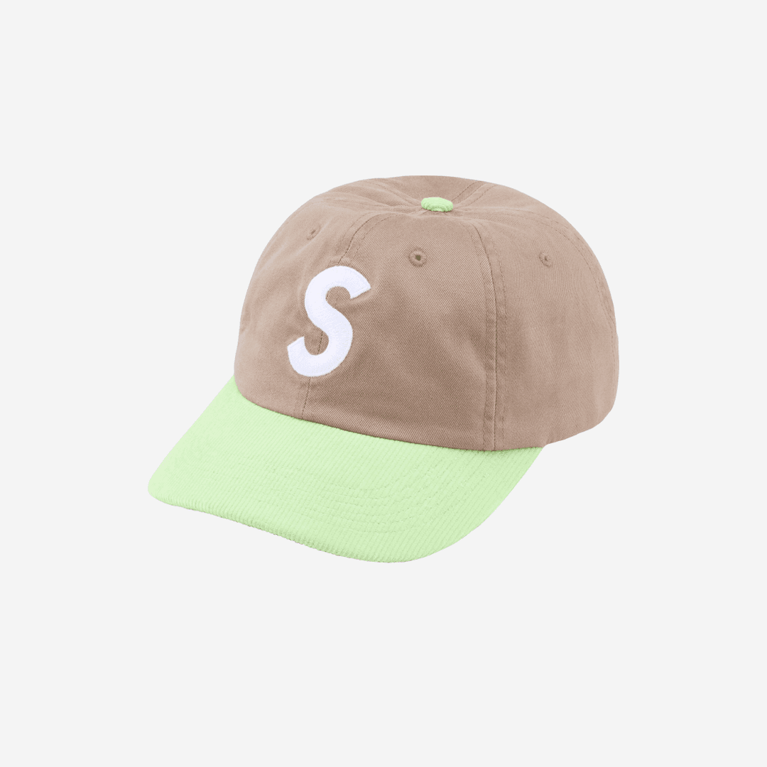 Supreme 2-Tone S Logo 6-Panel Tan - 24SS