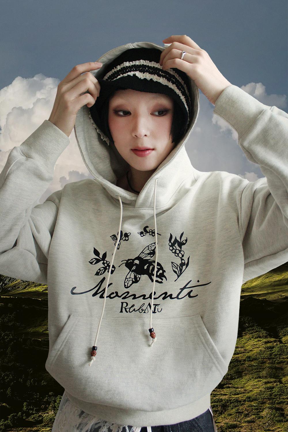 Honeybee HOOD (OATMEAL)