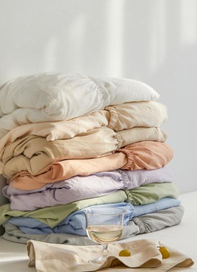 데일리즈 8COLOR 솔리드 워싱 홑겹매트커버(SS)(Q)