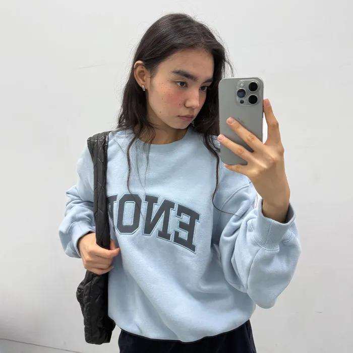 ENOR CORE SWEATSHIRT - LIGHT BLUE