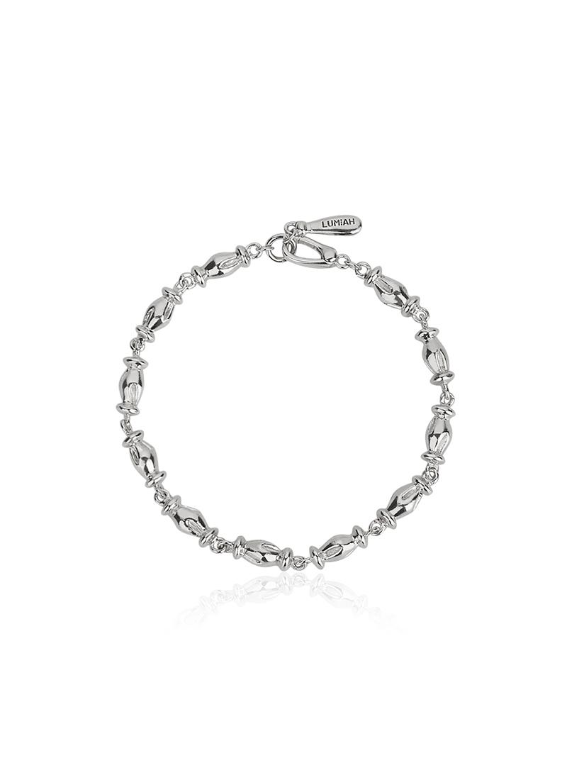 BASIC SHELL LINKED CHAIN BRACELET