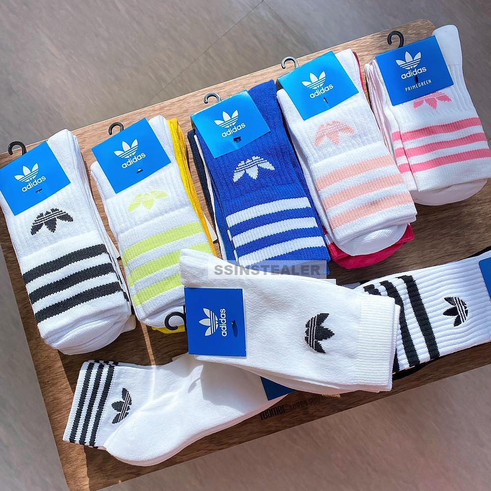아디다스 솔리드 크루 삭스 연예인 양말 1켤레 , 3켤레 세트