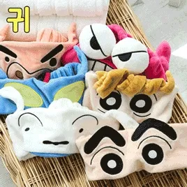 [정품/1+1할인] 짱구는 못말려 세안밴드 세수밴드