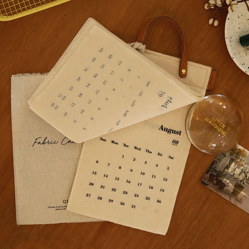 [OLA] 2023 Leather fabric calendar