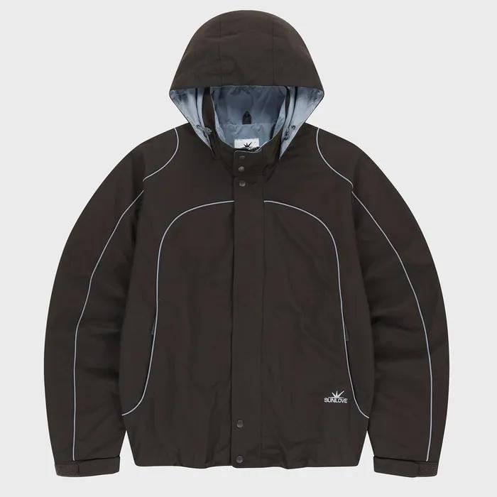 Crescent Windbreaker Brown
