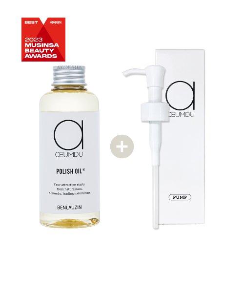 [웨트헤어/극손상모] 폴리쉬  헤어오일 150ml + 펌프