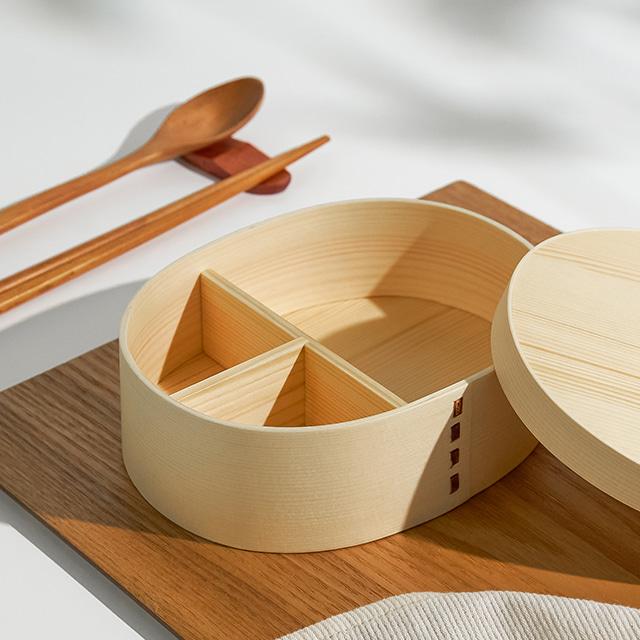 [코지테이블] 라이트베이지 1단 도시락