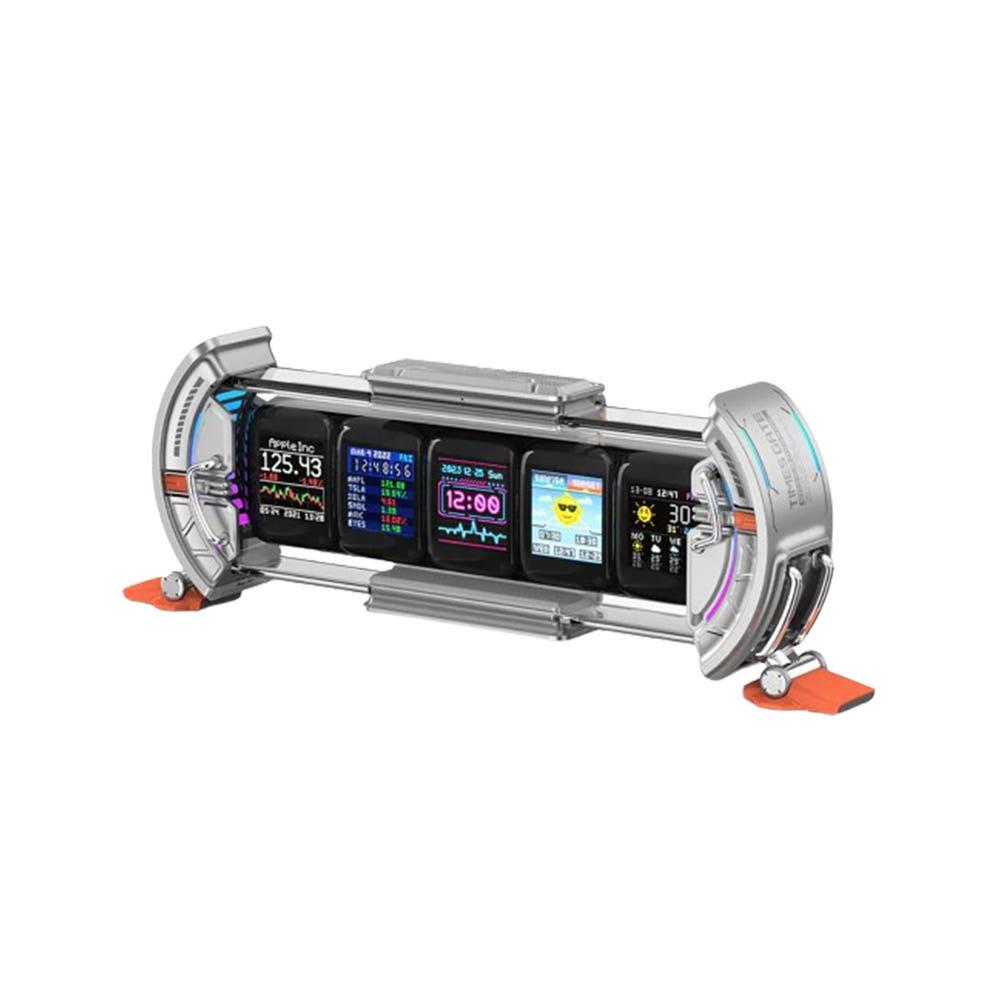 디붐 타임즈 게이트 픽셀아트 데스크보드 디스플레이 디지털 시계 알람 스마트 캘린더 