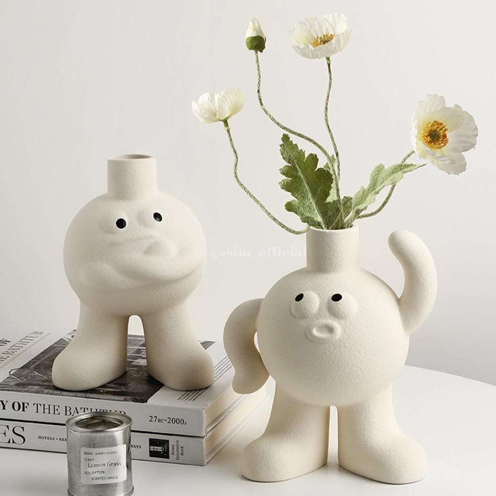 귀여운 오브제 화병 한송이화병 VASE 3type