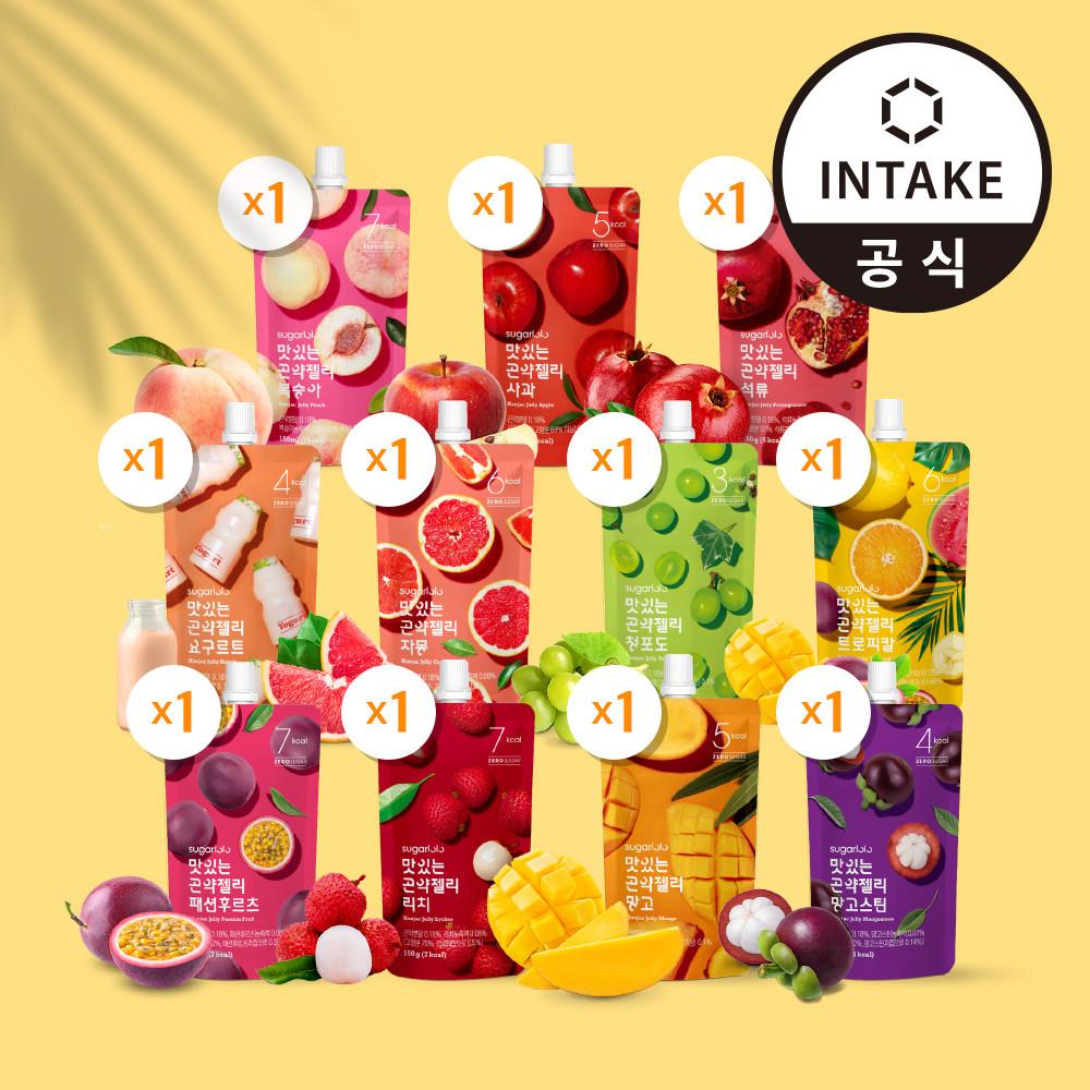 [11팩] 슈가로로 곤약젤리 11가지맛 스타터키트