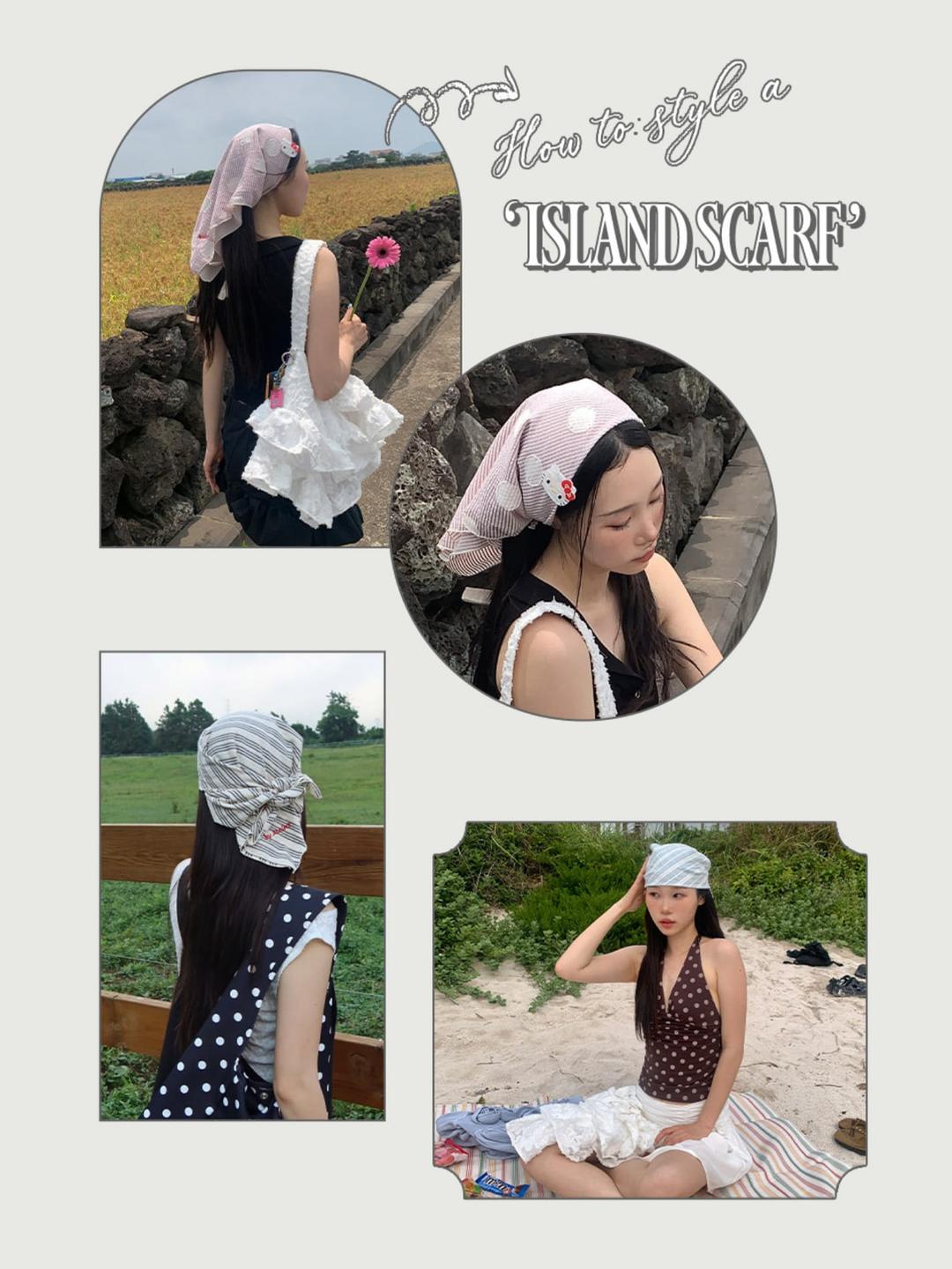 [by Atelier] ISLAND SCARF_3 Colors