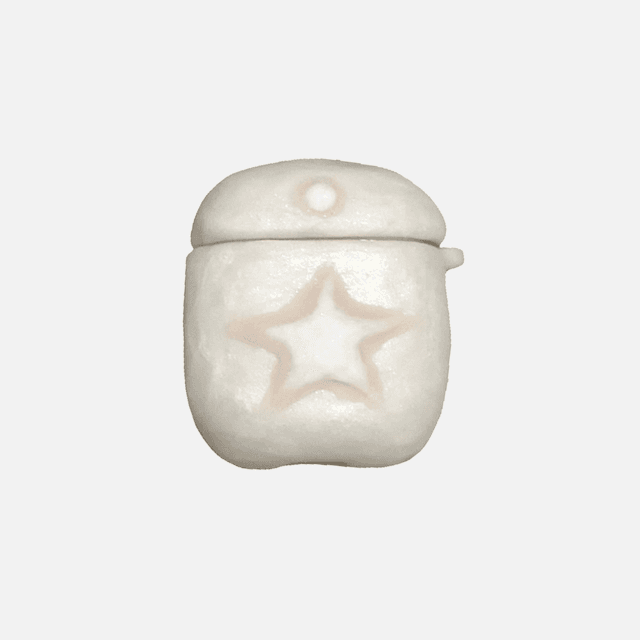 pearl-covered airpod case