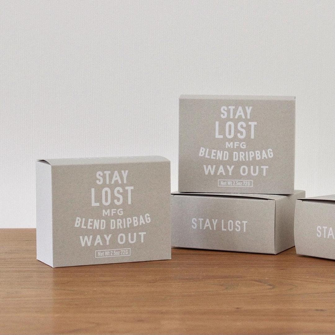 [스테이로스트] ​​​​​​DRIPBAG WAY OUT 1BOX (12G X 6EA) 드립백 6개입
