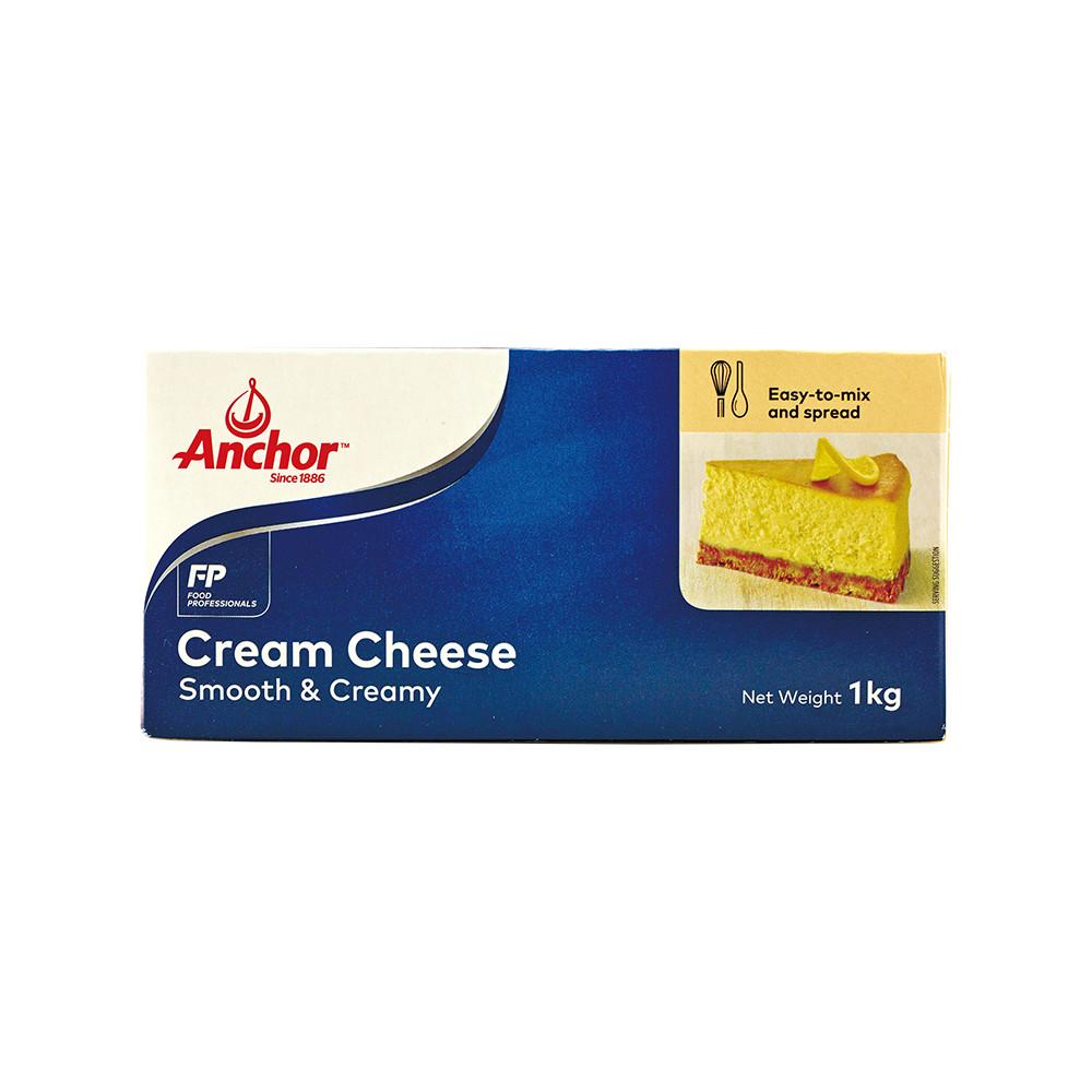 ANCHOR 앵커 크림치즈 1Kg - 뉴질랜드치즈/수입크림치즈 / 아이스박스 무료포장(냉장) [원산지 : 하단상품정보 원산지표시 참조]